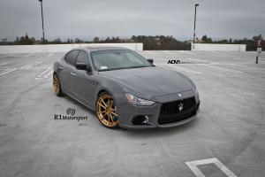 Maserati Ghibli by R1 Motorsport on ADV.1 Wheels (ADV5.2MV2SL) 2015 года